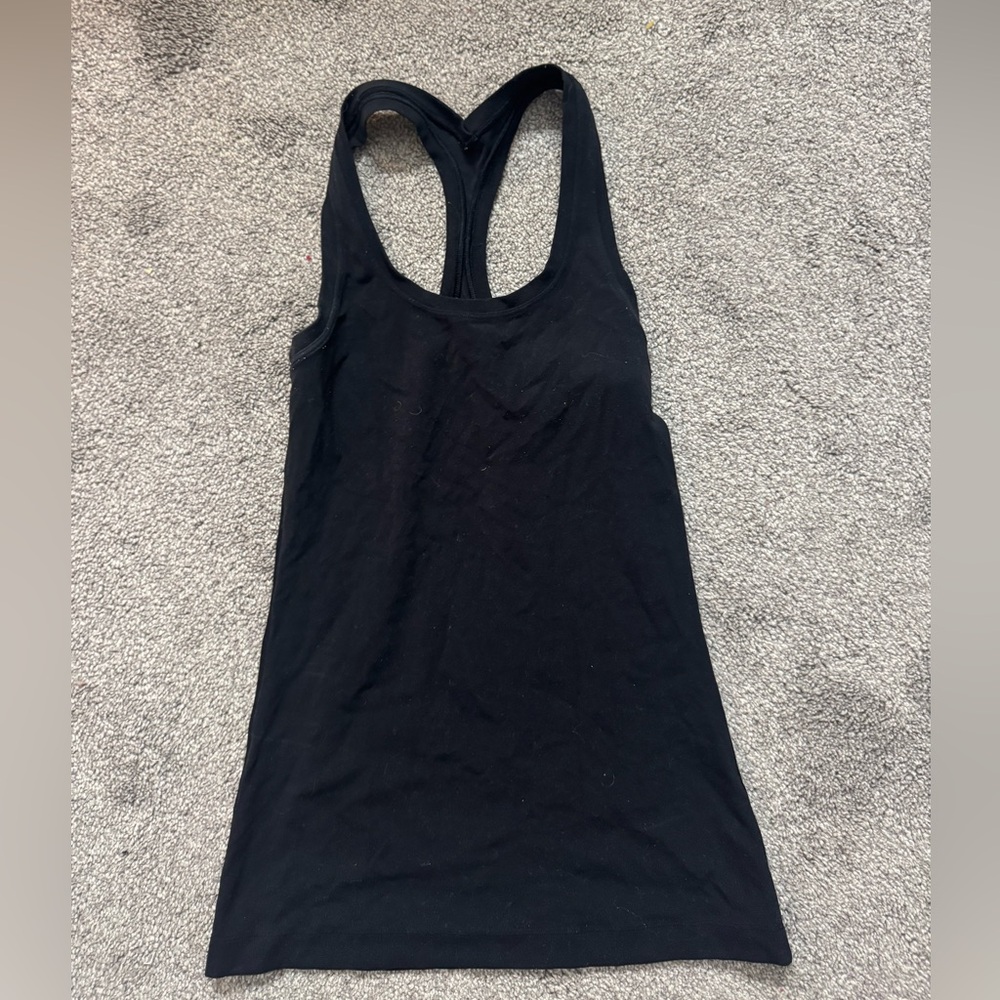 Lululemon Women’s Cool Racerback Tank Top - Black - Size 4